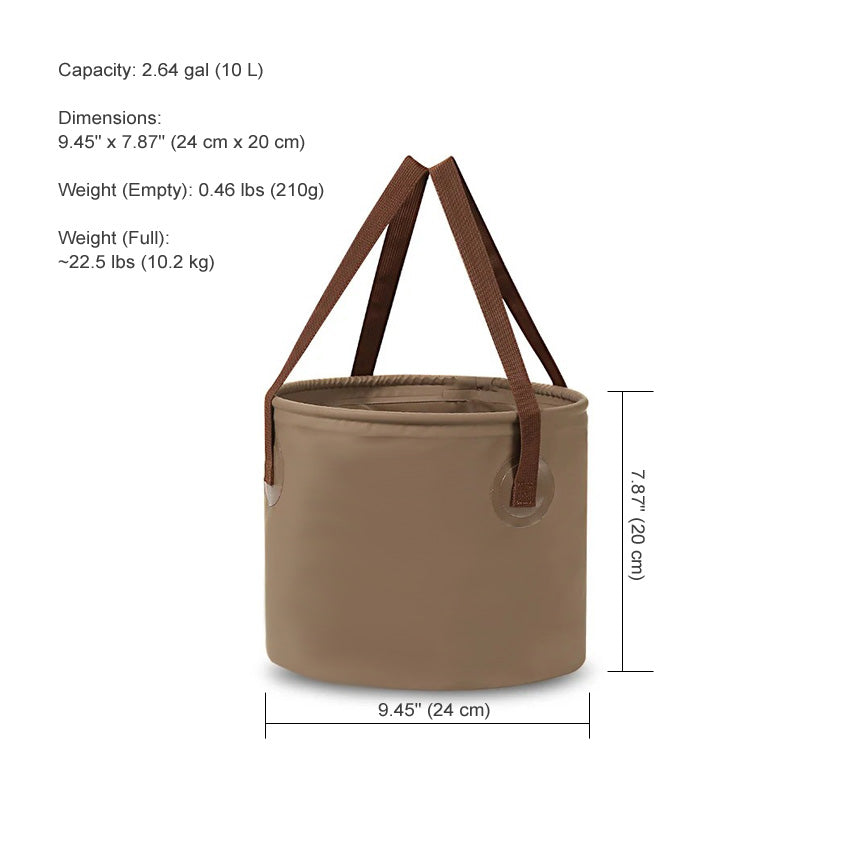 Foldable Water Bucket