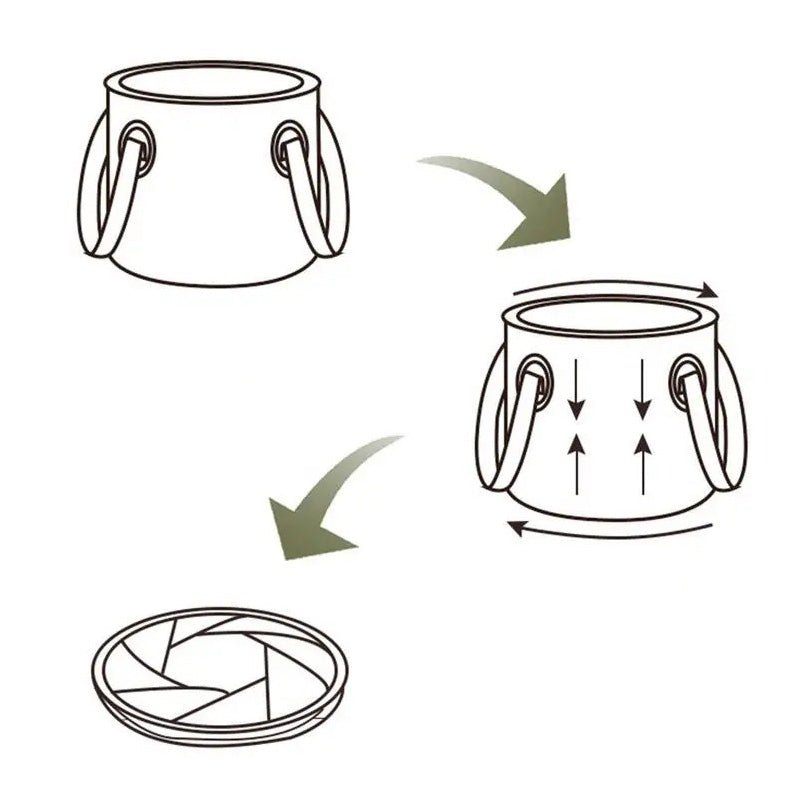 Foldable Water Bucket